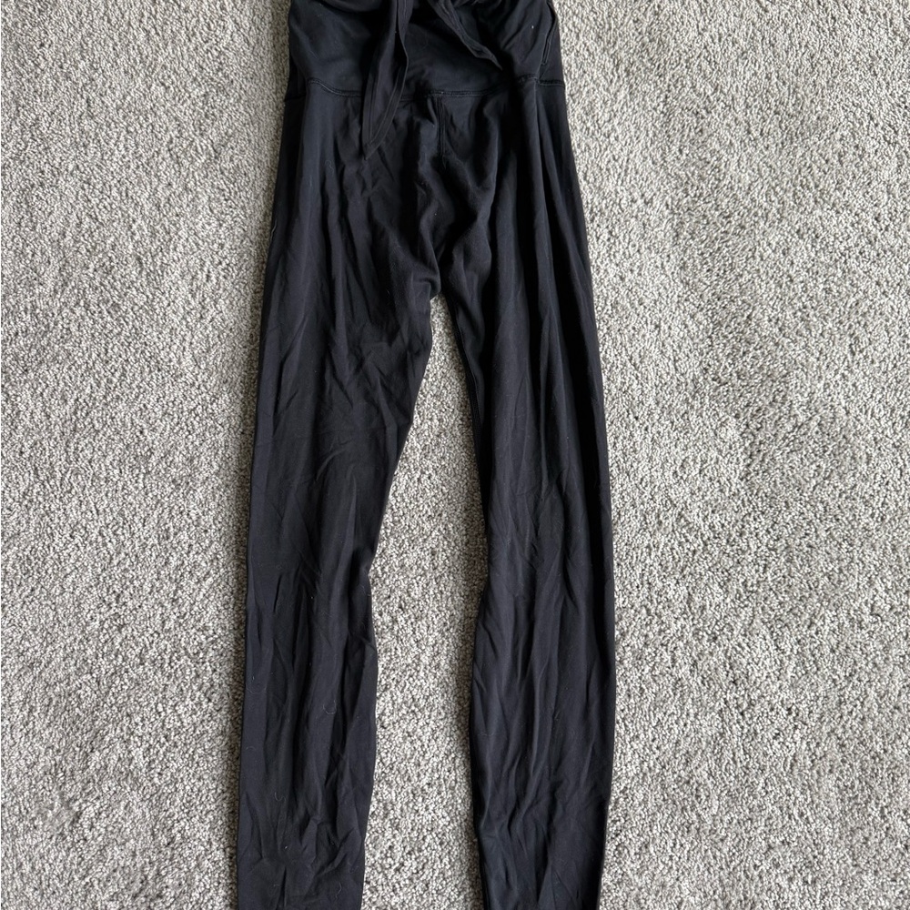 Black High-Waisted Leggings